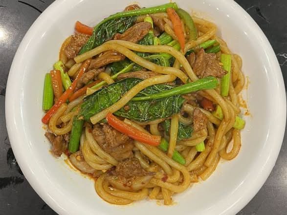 XJ fried rice noodle 新疆炒米粉